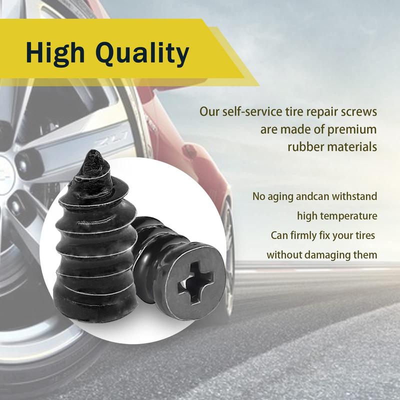 Tire Repair Rubber Nails Kit with 2 Sizes