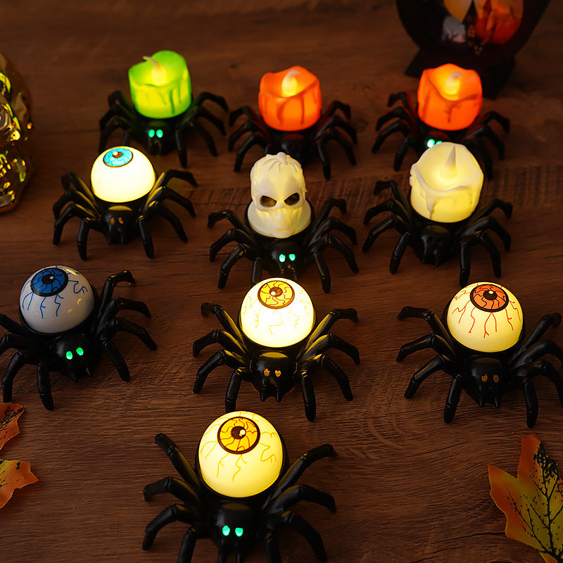 Halloween Spider LED Candle Light