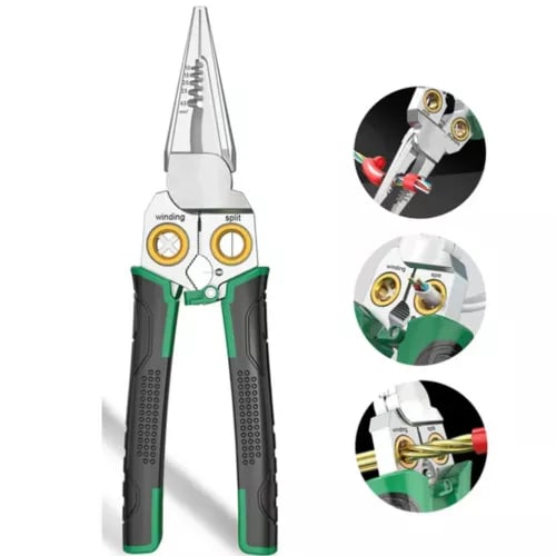 8 in 1 Wire Stripper Twister for Cutting and Pulling Wires Cable Scissors
