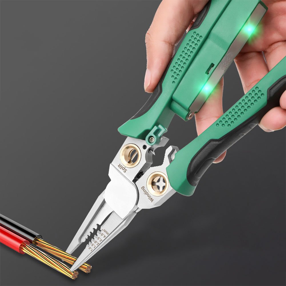8 in 1 Wire Stripper Twister for Cutting and Pulling Wires Cable Scissors