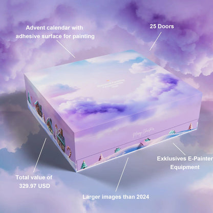 🎄Christmas Early Bird 49% OFF💎2025 XXL Diamond Painting Advent Calendar - ✨Limited Edition