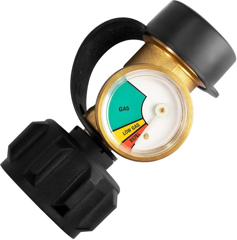 Propane Tank Gauge Level Indicator Leak Detector for 5lb-40lb(2 Pack)