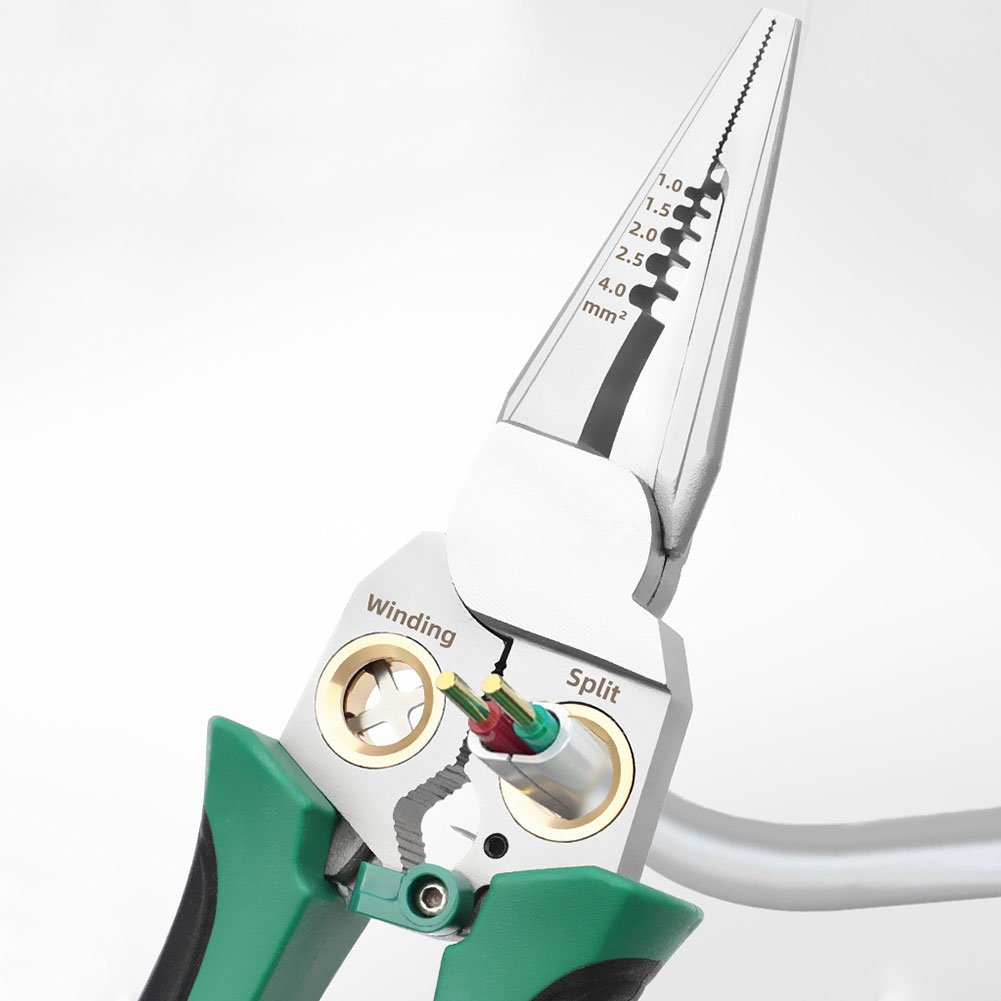 8 in 1 Wire Stripper Twister for Cutting and Pulling Wires Cable Scissors
